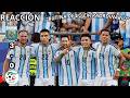 "EXTRAORDINARIO DEBUT". REACCIÓN al Argentina 3 - 0 Argelia. Fecha 1, Mundial 2026.