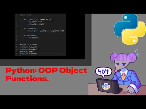 Python: OOP Object Functions.