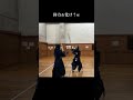 【剣道】タフ過ぎる教士七段に掛かる！！#shorts