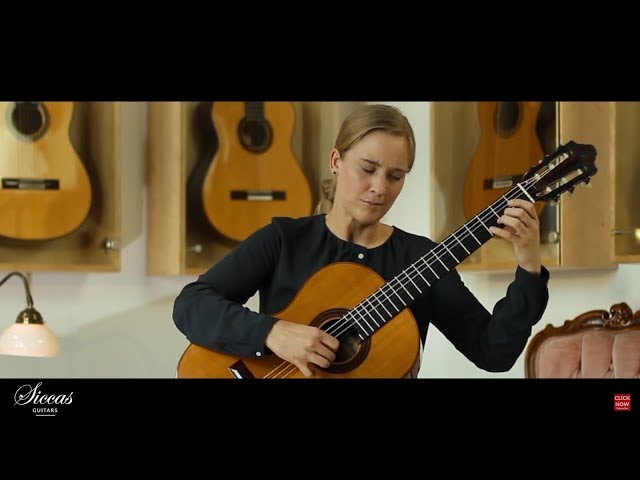 Julie Malia (AKA Jule Malischke) plays Palhaço - Egberto Gismonti on a 1963 Daniel Friederich