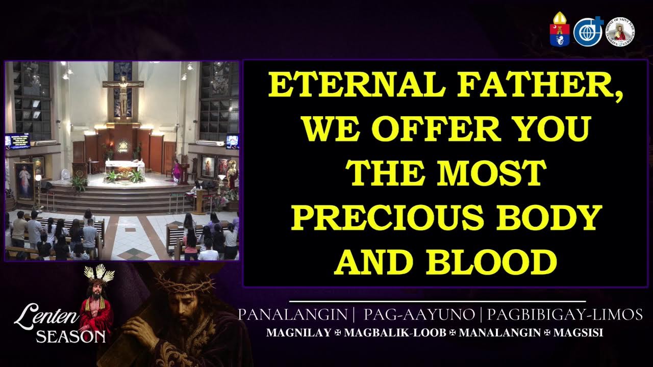 𝐋𝐈𝐕𝐄 𝐍𝐎𝐖 | March 6, 2026 | 5:30 PM | Daan ng Krus | Friday of the Second Week