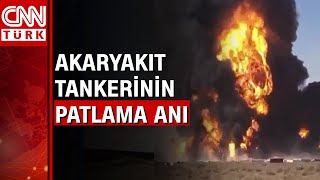 Akaryakıt Tankerinin Patlamasının Detaylarını Türk Şoförler Anlattı