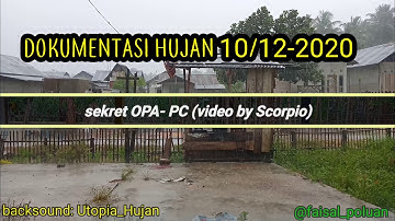 Dokumentasi hujan 10 Desember 2020