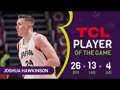Joshua Hawkinson (26 PTS) | TCL Player Of The Game | JPN 🇦🇺 vs SYR 🇸🇾 | FIBA Asia Cup 2025