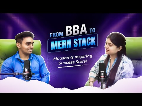 BBA Student Cracked IT with MERN Stack Course at Webskitters Academy! - video from Webskitters Academy