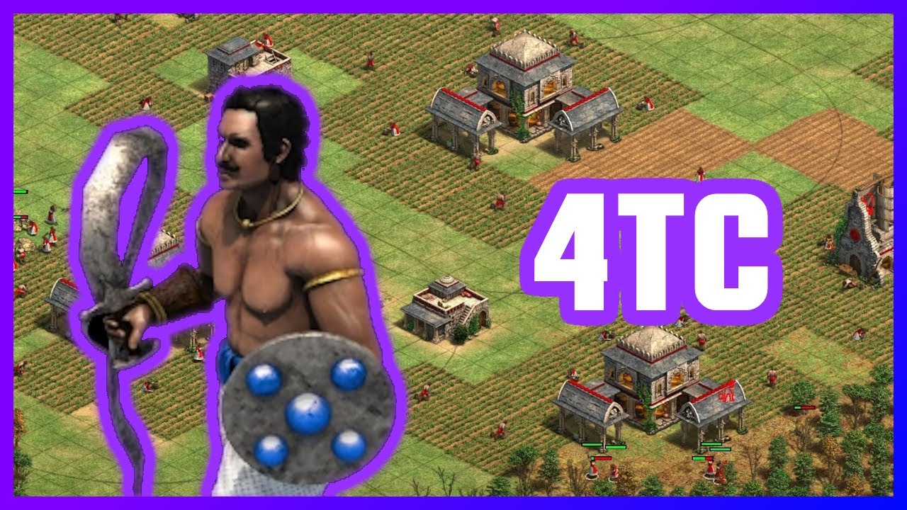 AoE2 Arena Gameplay: Dravidian 4TC Urumi Swordsmen