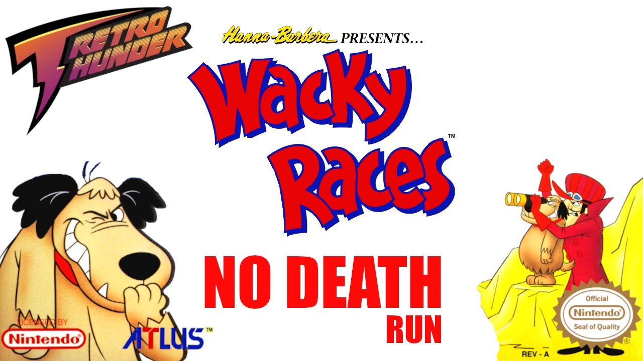 Wacky Races (NES) - No Death Run by RetroThunder