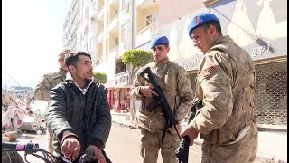 HATAY - İskenderun'da hırsızlık ve yağma olaylarına karşı denetimler sürüyor