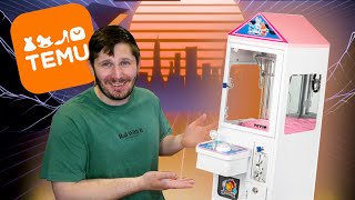 I bought a claw machine arcade on Temu for $300