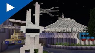 2019 Hyperspace Mountain Minecraft Disneyland POV | Imagineering Fun