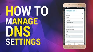 How To Change DNS Settings on Android/ISO | UNBLOCK Websites without Proxy screenshot 5