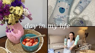 Si e kaloj diten me Bebe nje muajsh👶🏻|| produkte per bebe🫧|| Me vodhen valixhen 🤷🏻‍♀️|| VLOG ||