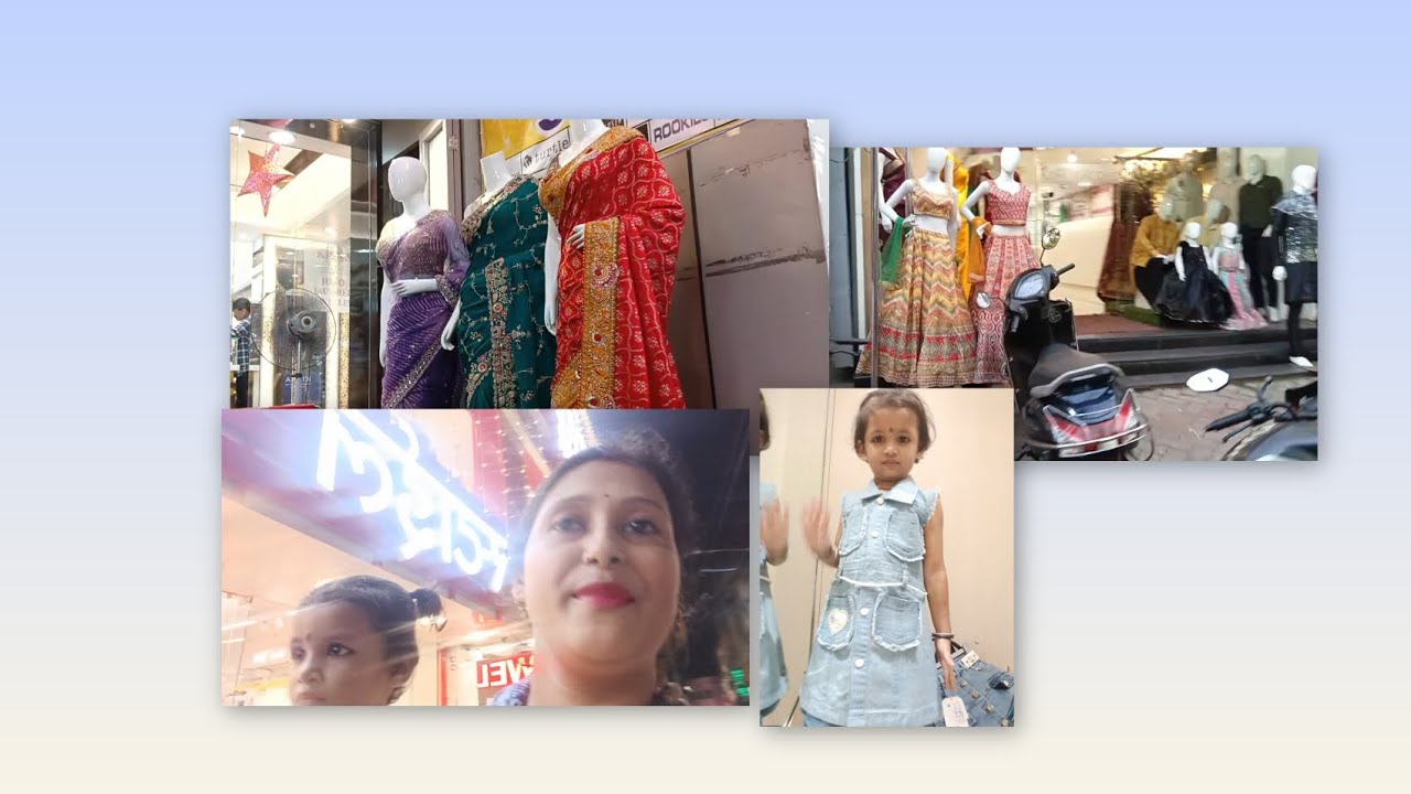 🛍️🥻दुर्गा पूजा का shoping 😊ll