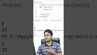lambda function in python