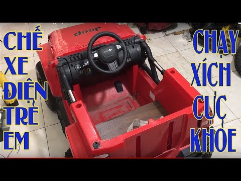 Video Chế xe điện trẻ em chạy cực khỏe hình thức quá đẹp |... - youtube
