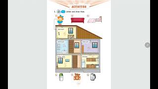 3Sinif İngi̇li̇zce Üni̇te 6 Ödev Sayfa 101-104 My House Unit 6 Activities Di̇nleme Meti̇nli̇