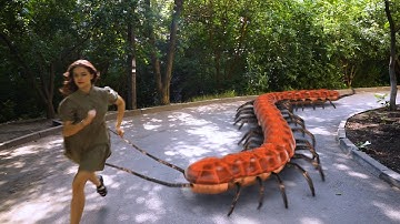 Slither.io. Giant Scolopendra in Real Life