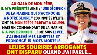Mon pere m a traite de deception navale puis j ai revele qui j etais