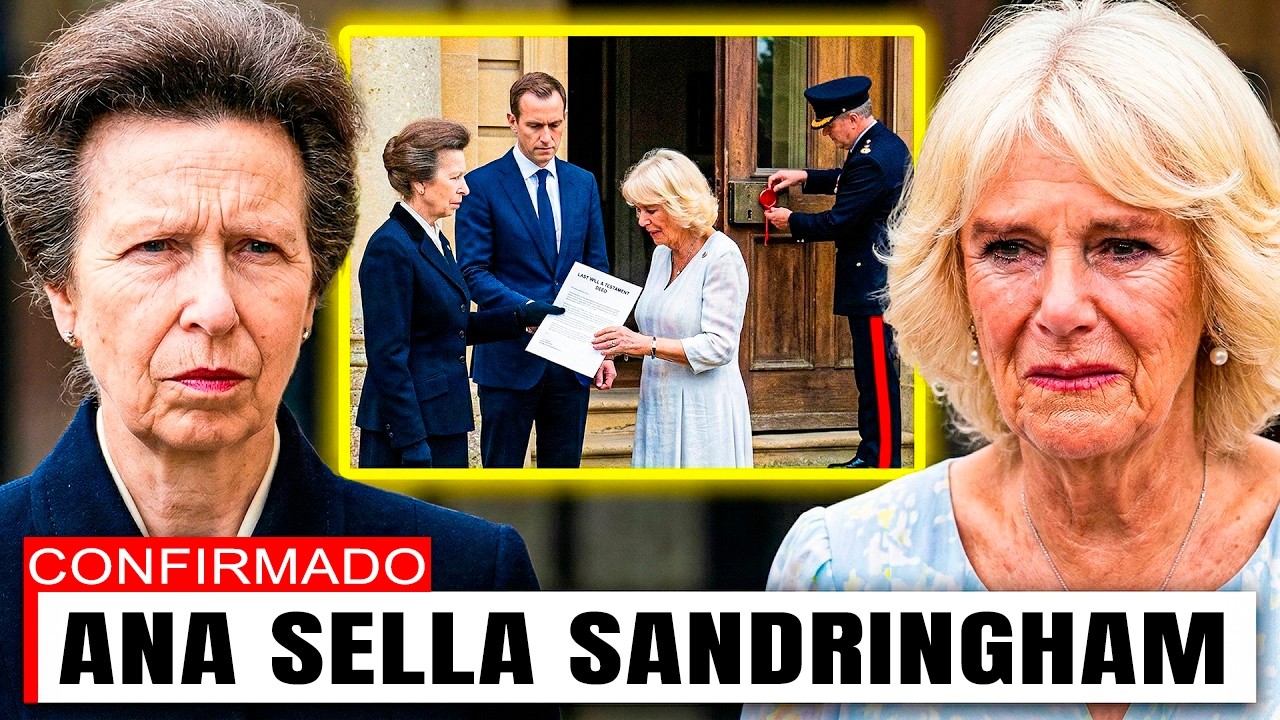 La abogada de la princesa Ana SELLA el ala de Sandringham y frena el verano  privado de Camila - YouTube