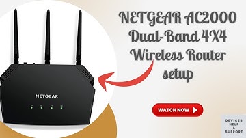 NETGEAR AC2000 Dual-Band Router Setup | Easy Step-by-Step Installation Guide