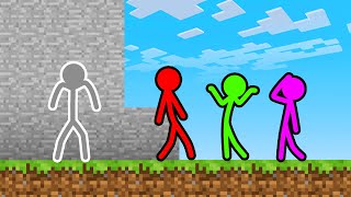 Stickman VS Minecraft: 100% Impossible Hide And Seek - AVM Shorts Animation