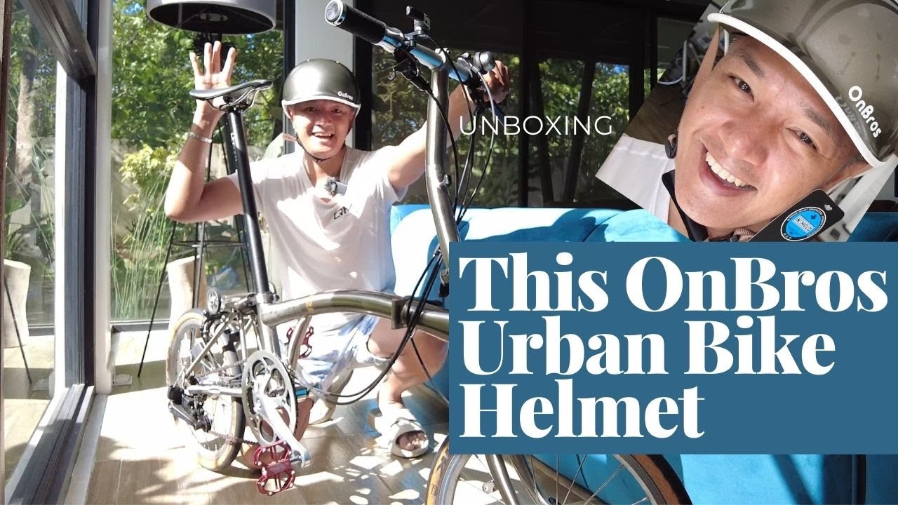 Unboxing This OnBros Urban Bike Helmet 