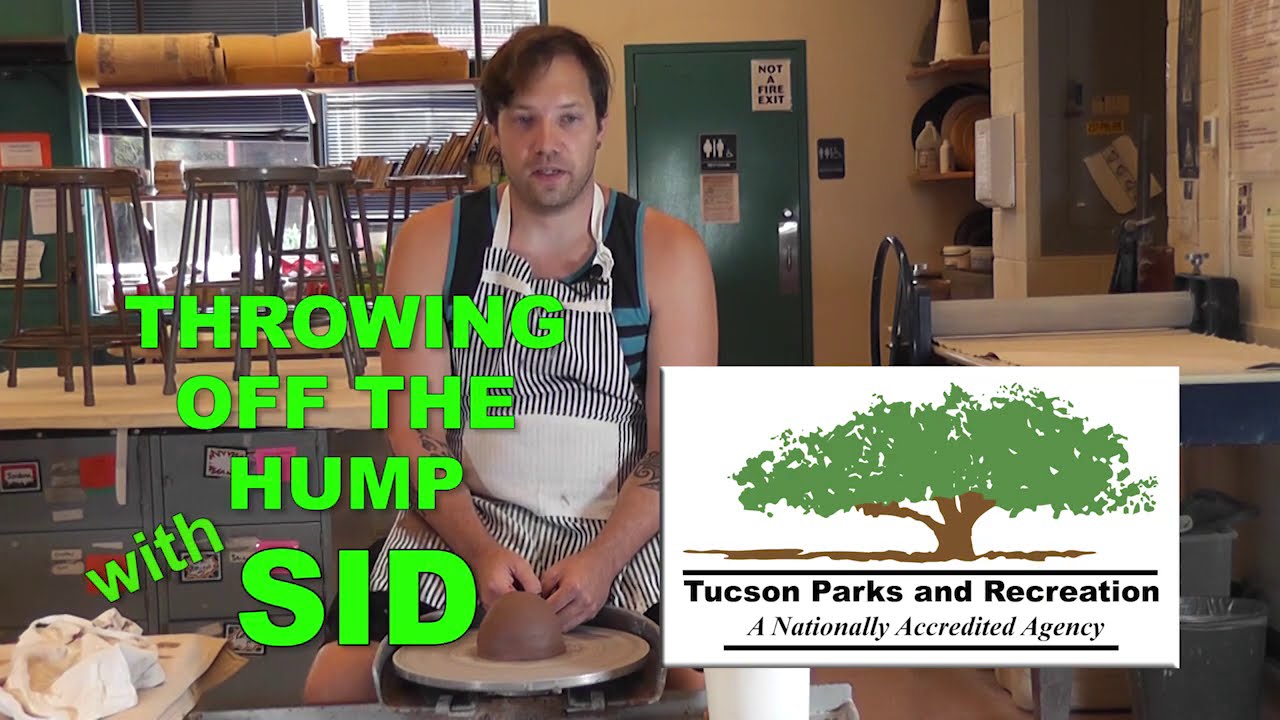 "Throwing off the Hump" clay technique YouTube