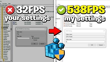 🔥SECRET Windows Registry Tweaks to BOOST FPS in ALL Games! (Windows Optimization 🚀)