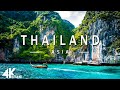 FLYING OVER THAILAND 4K UHD Relaxing Music Along With Beautiful Nature Videos 4K Video UltraHD 