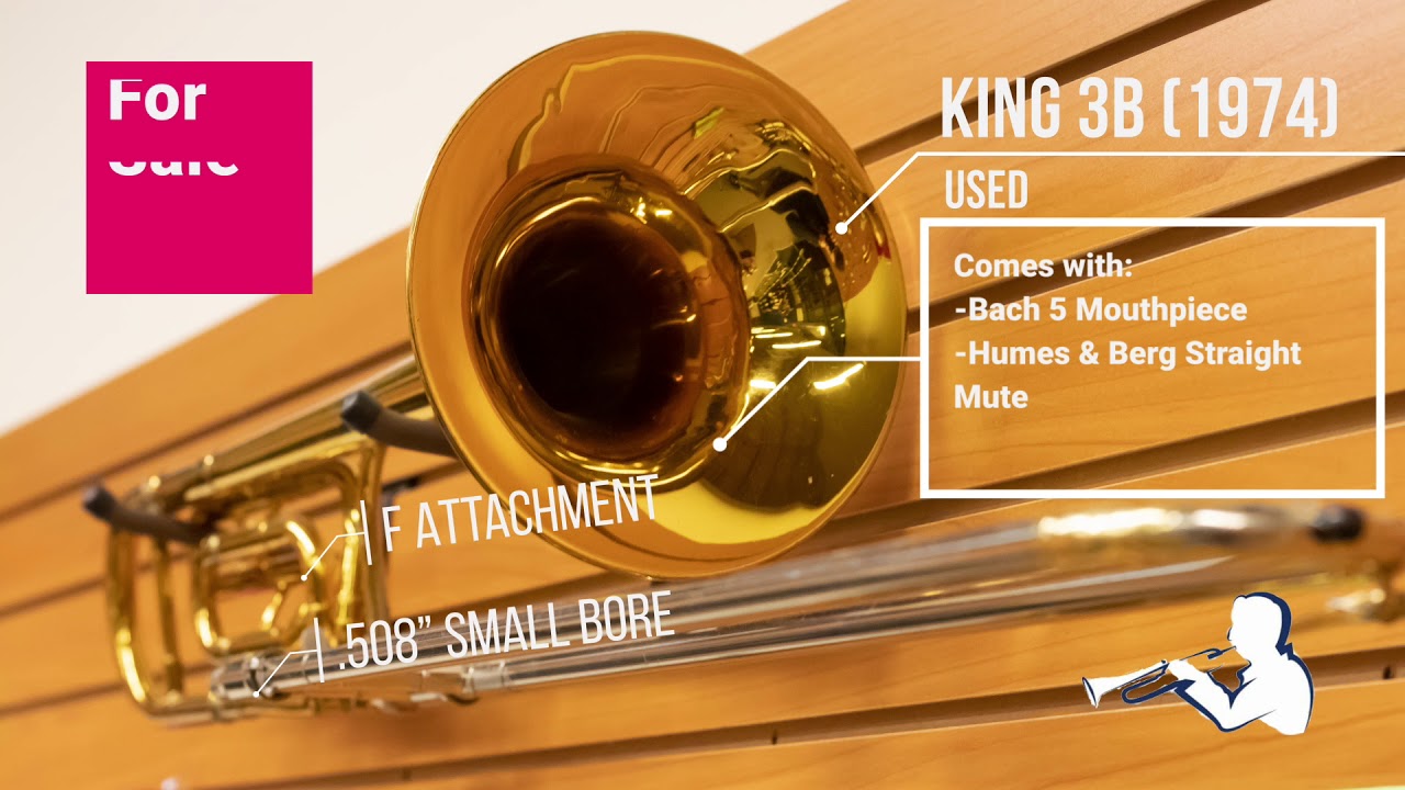 (SOLD) King 3B Bb Trombone (Used) YouTube