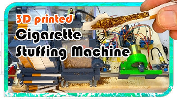 Fully automatic 3D printed cigarette stuffing machine with Arduino / Construction/Technical Details