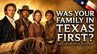 If Your Last Name Is on This 1824 List, Your Family Was in Texas Before the Alamo