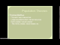 AP Human Geography – Population Theories