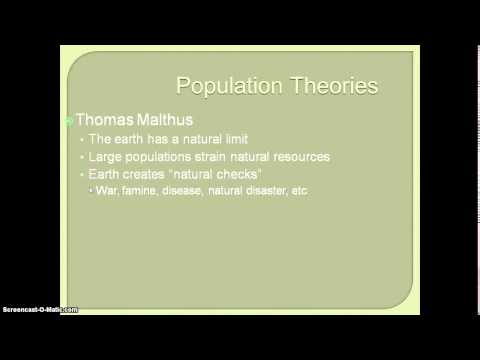 Vidéo: Quelle est la théorie optimale de la population ?