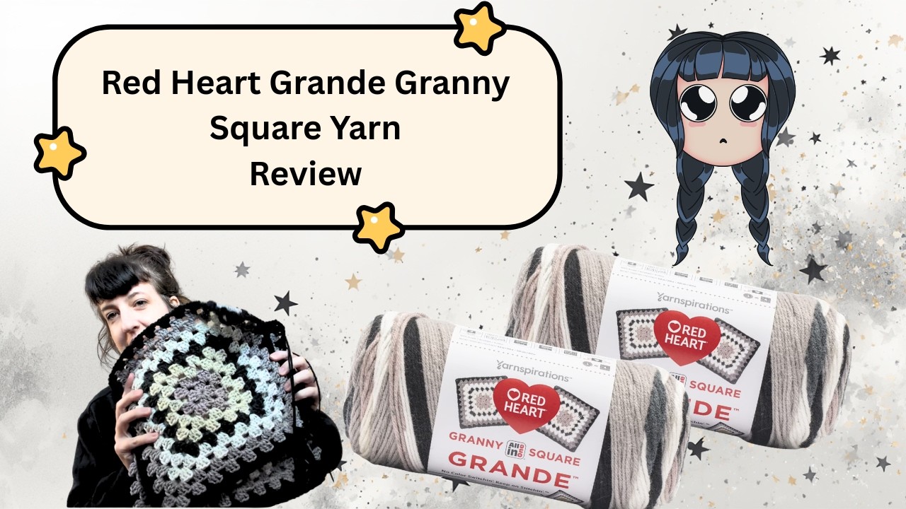 Red Heart Grande Granny Squares Yarn Review