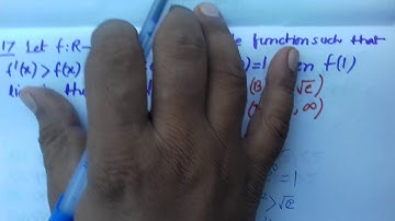 IIT JAM 2019 MATH Q.NO. 17 (MCQ) Function in one Variable(Differentiability )