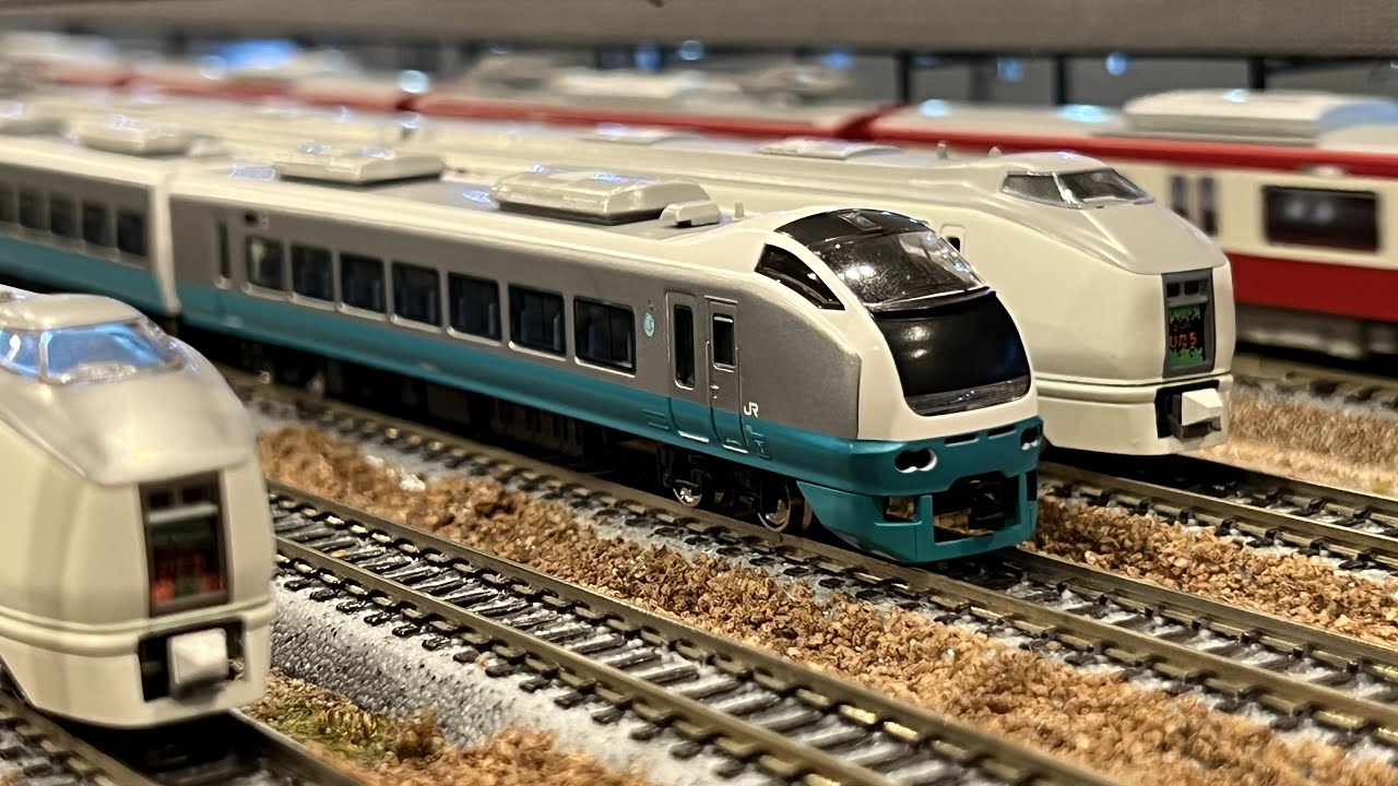Nゲージ】651系スーパーひたち、103系和田岬線、653系フレッシュひたち