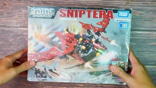 ZOIDS : SNIPTERA. Unboxing and Building