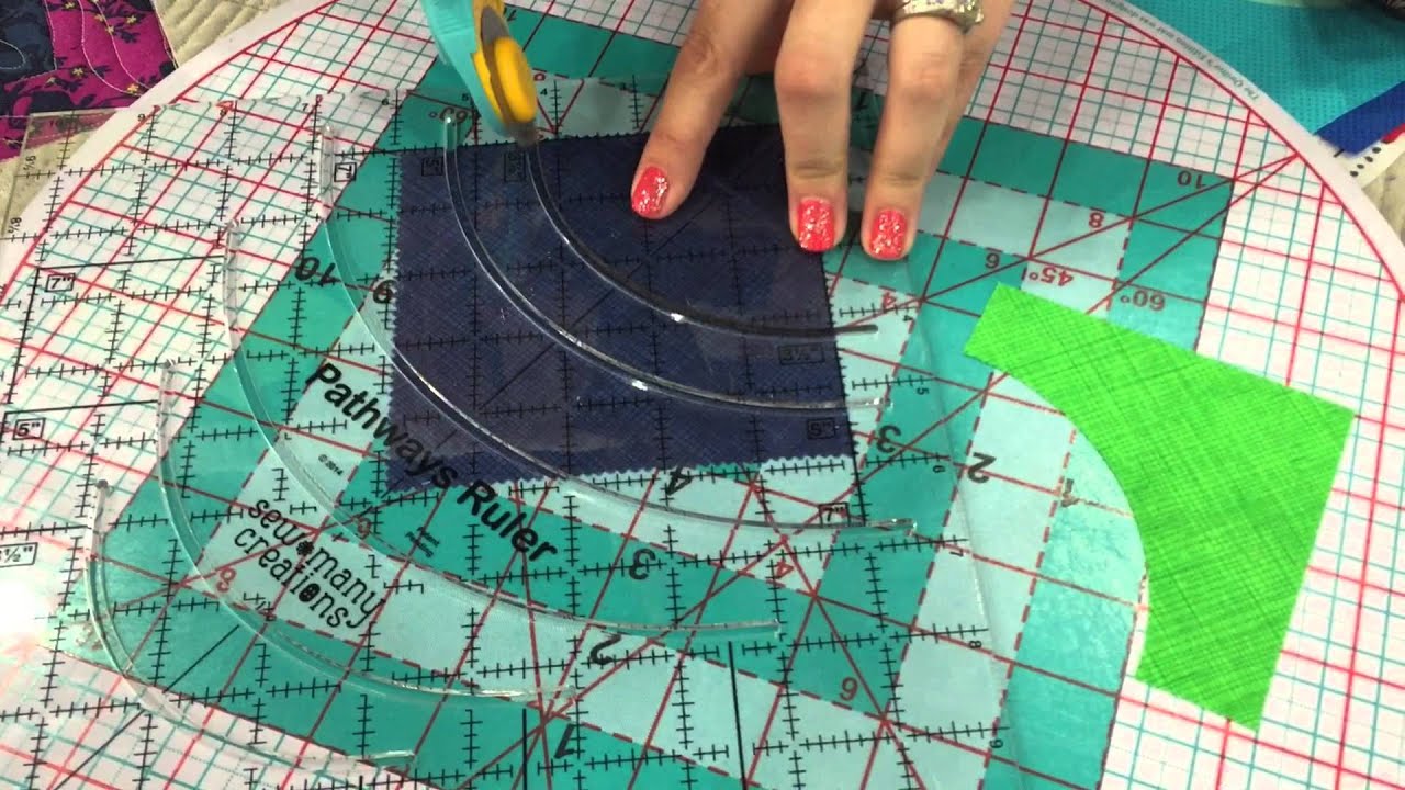 Pathways Ruler Demo Jessica VanDenburgh of Sew Many Creations YouTube