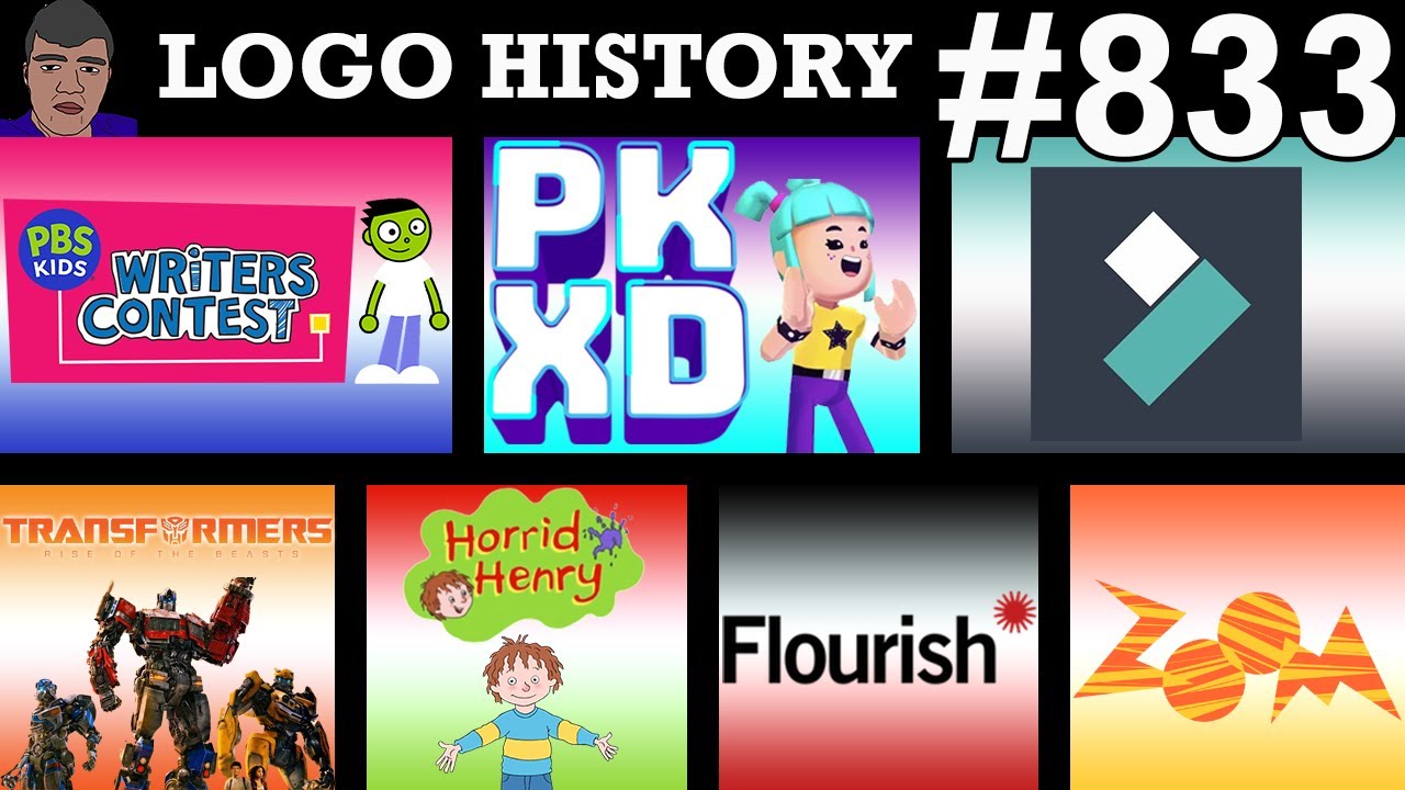 ИСТОРИЯ ЛОГОТИПА №833 — PK XD, Ужасный Генри, Конкурс детских писателей PBS и многое другое...