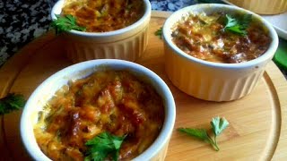 Flan de Courgette  كراتان بالقرعةطبق صيفي سهل واقتصادية ولذيذ