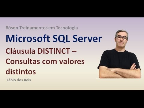 Vídeo: Qual é o uso de distinto no MySQL?