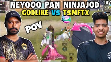 Neyoo Pan Ninja 😲 || GodL Vs Tsm Pure 4v4 Fight In Yashnaya 🇮🇳