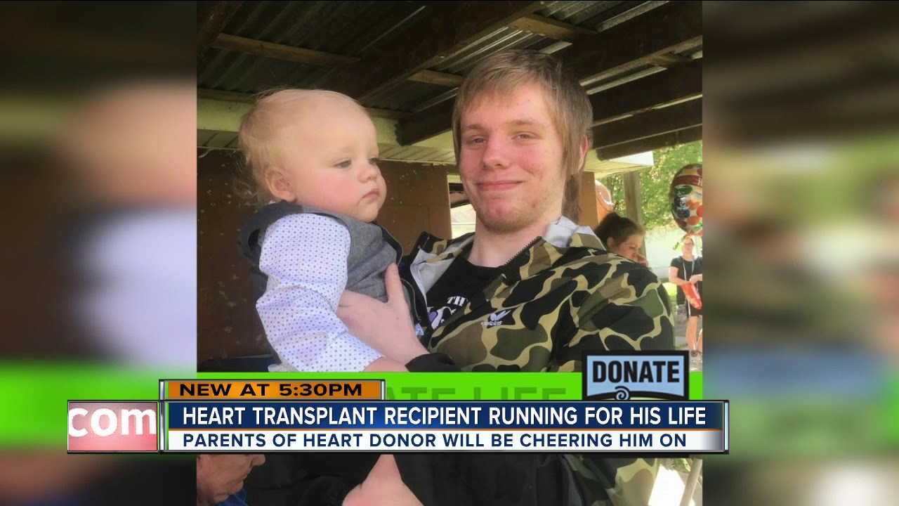channel 9 weather orlando Heart transplant recipient runs for his life in the Flying Pig