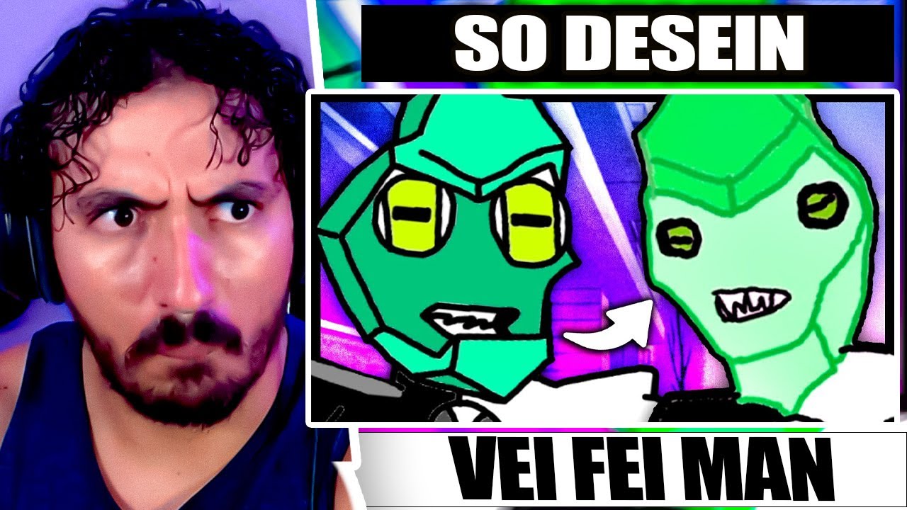 TENTANDO DESENHAR BEN 10 (Ft. Tiba, Matosu e Keller) | Leozin React