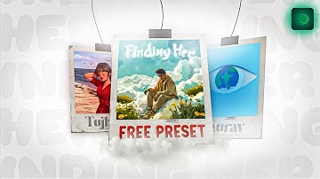 Finding Her @UrDebut | Typography Edit | Alight Motion Free Preset