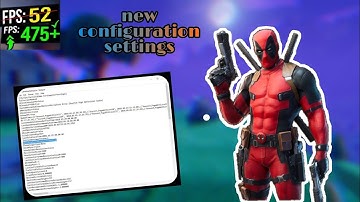 *NEW how to Boost your  FPS And Reduce INPUT Delay in Fortnite Chapter 2 Get Instant PERFORMANE!.