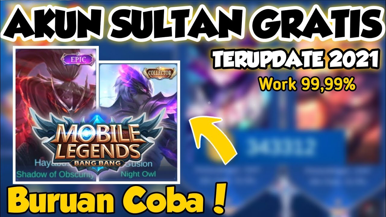 Bagi Bagi Akun Sultan Mobile Legends Gratis - Update Hari Ini!