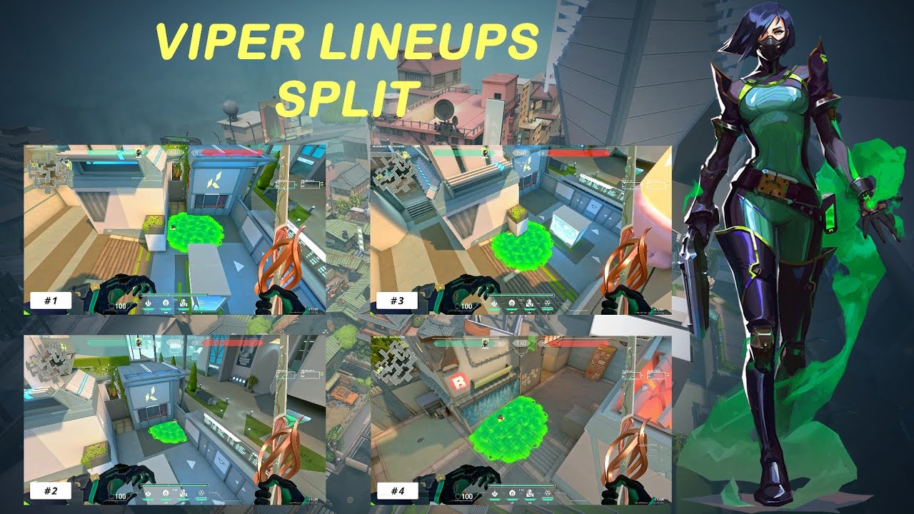 VIPER BEST LINEUPS FOR SPLIT ( IN TWO MINUTE )