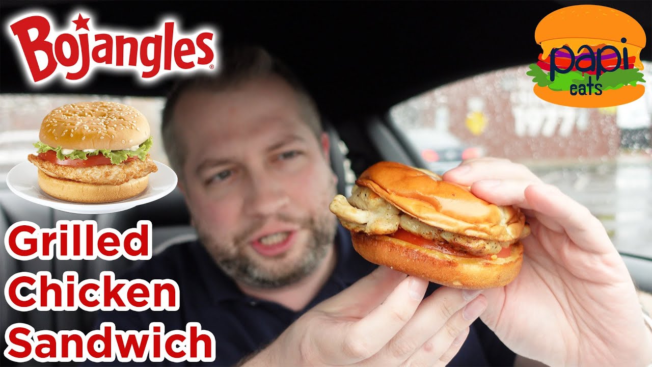 Bojangles Grilled Chicken Sandwich Review YouTube